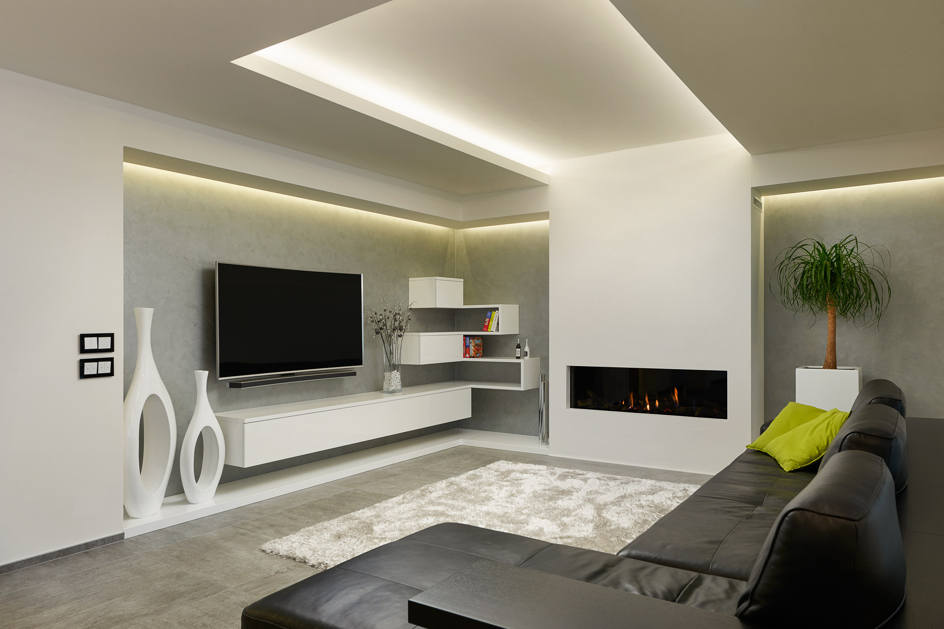 Hanák Furniture Realization of the living room