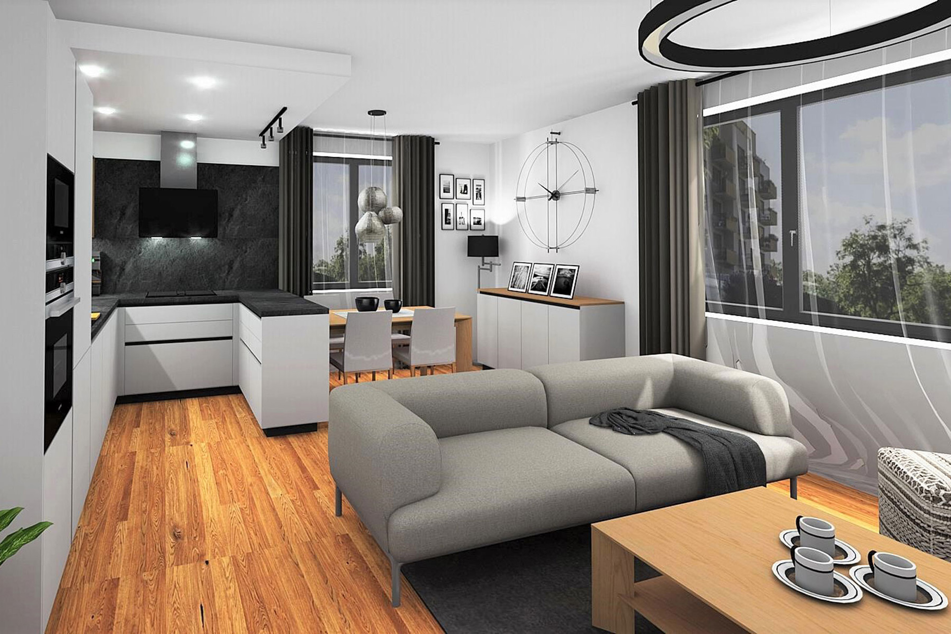 Hanák Furniture Customized interior visualization