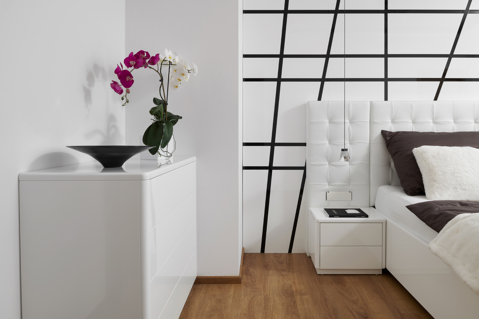 Hanák Furniture Black and white combination