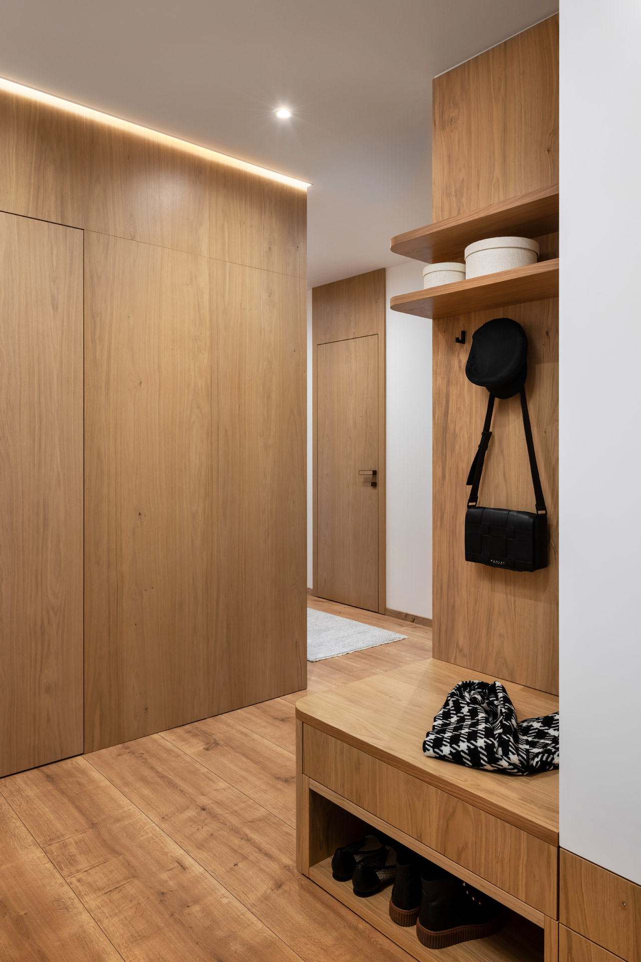 Hanák Furniture Realization of wardrobe and dressing room