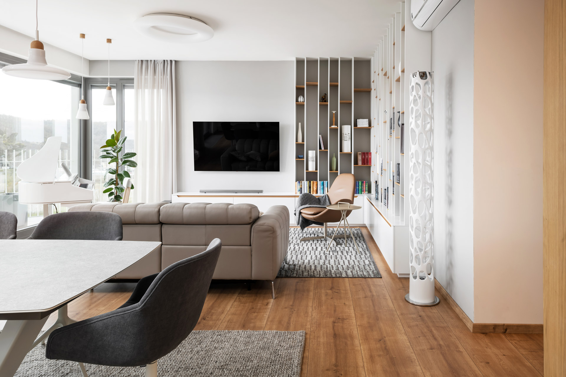Hanák Furniture Living Room Realization