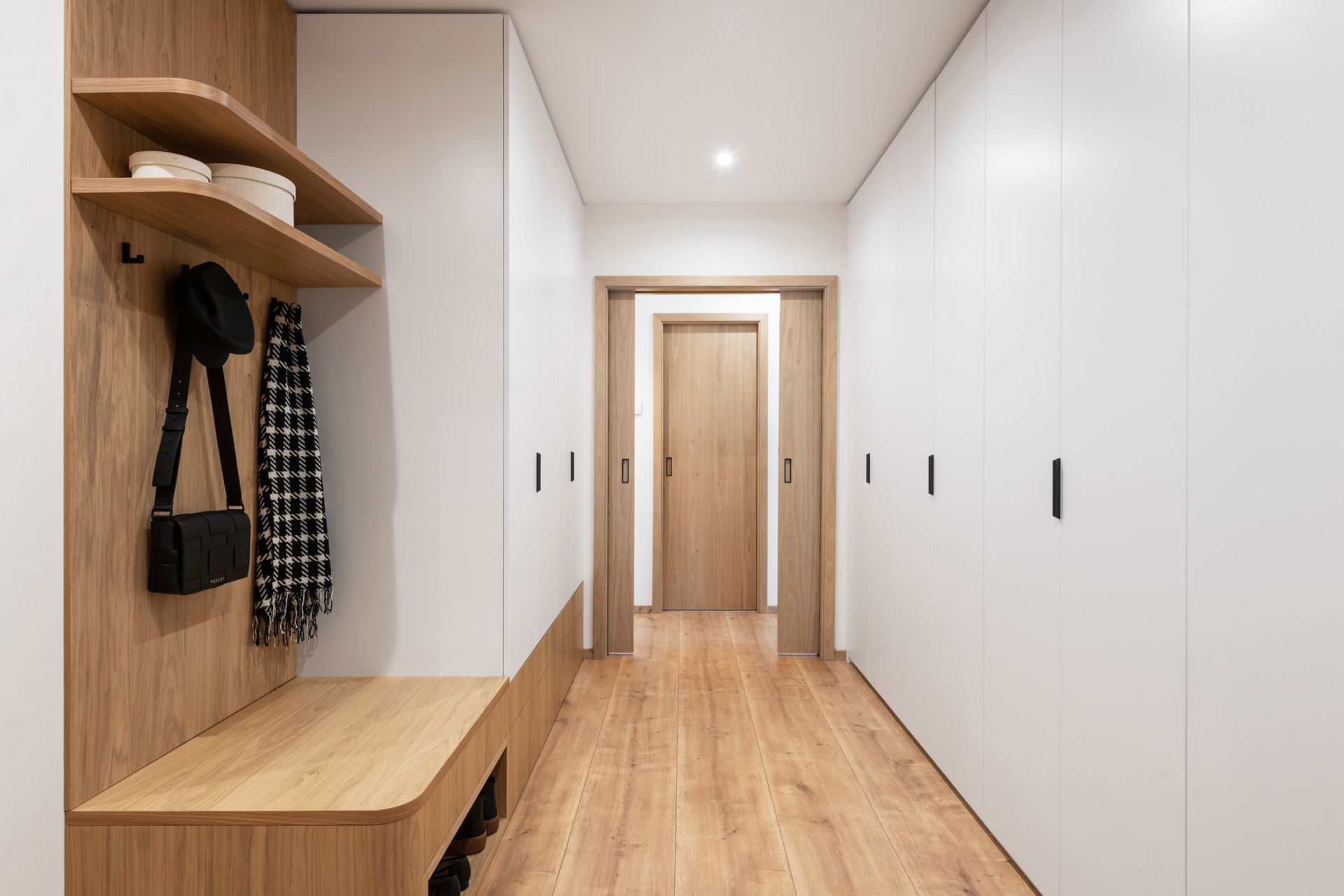 Hanák Furniture Realization of wardrobe and dressing room