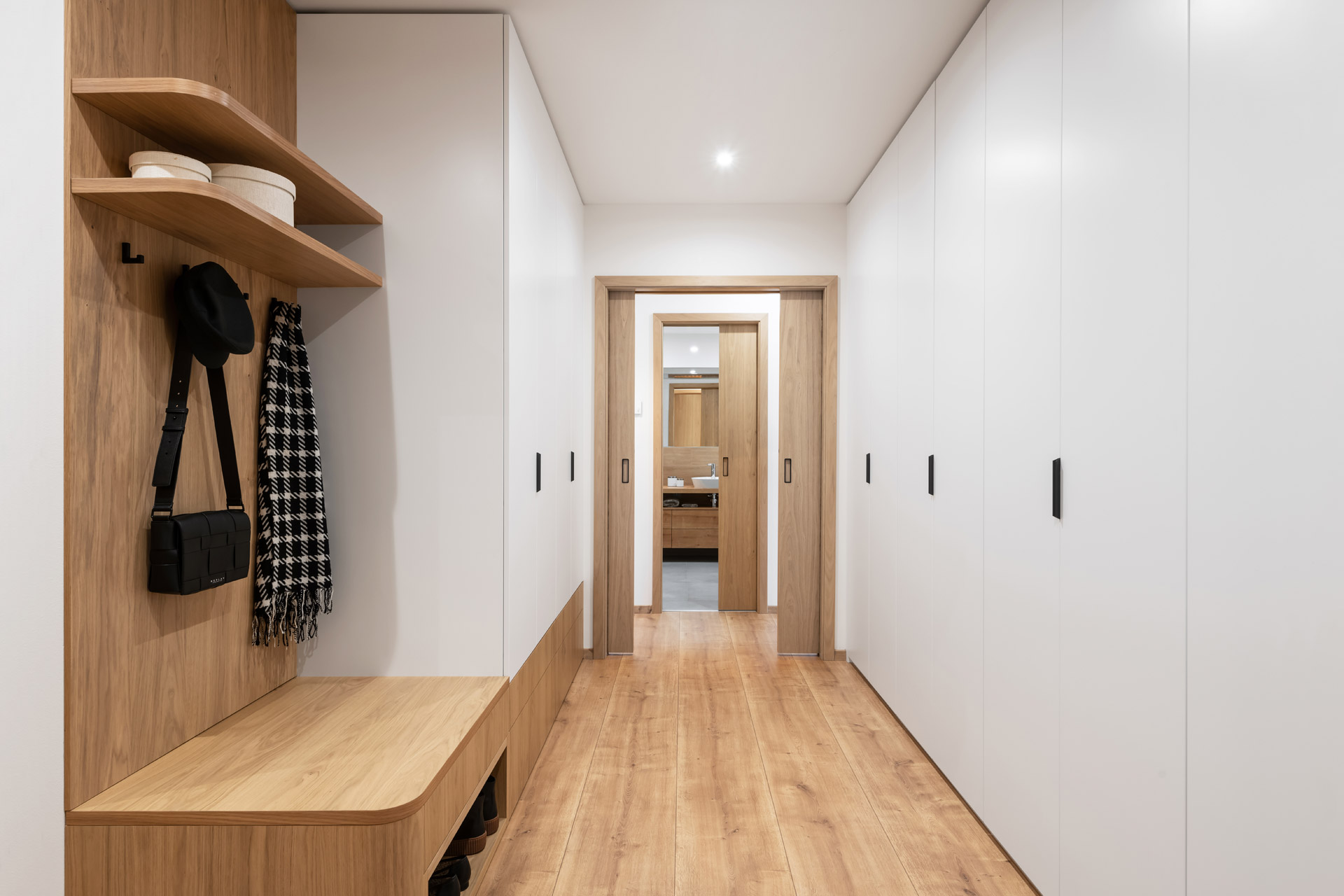 Hanák Furniture Realization of wardrobe and dressing room