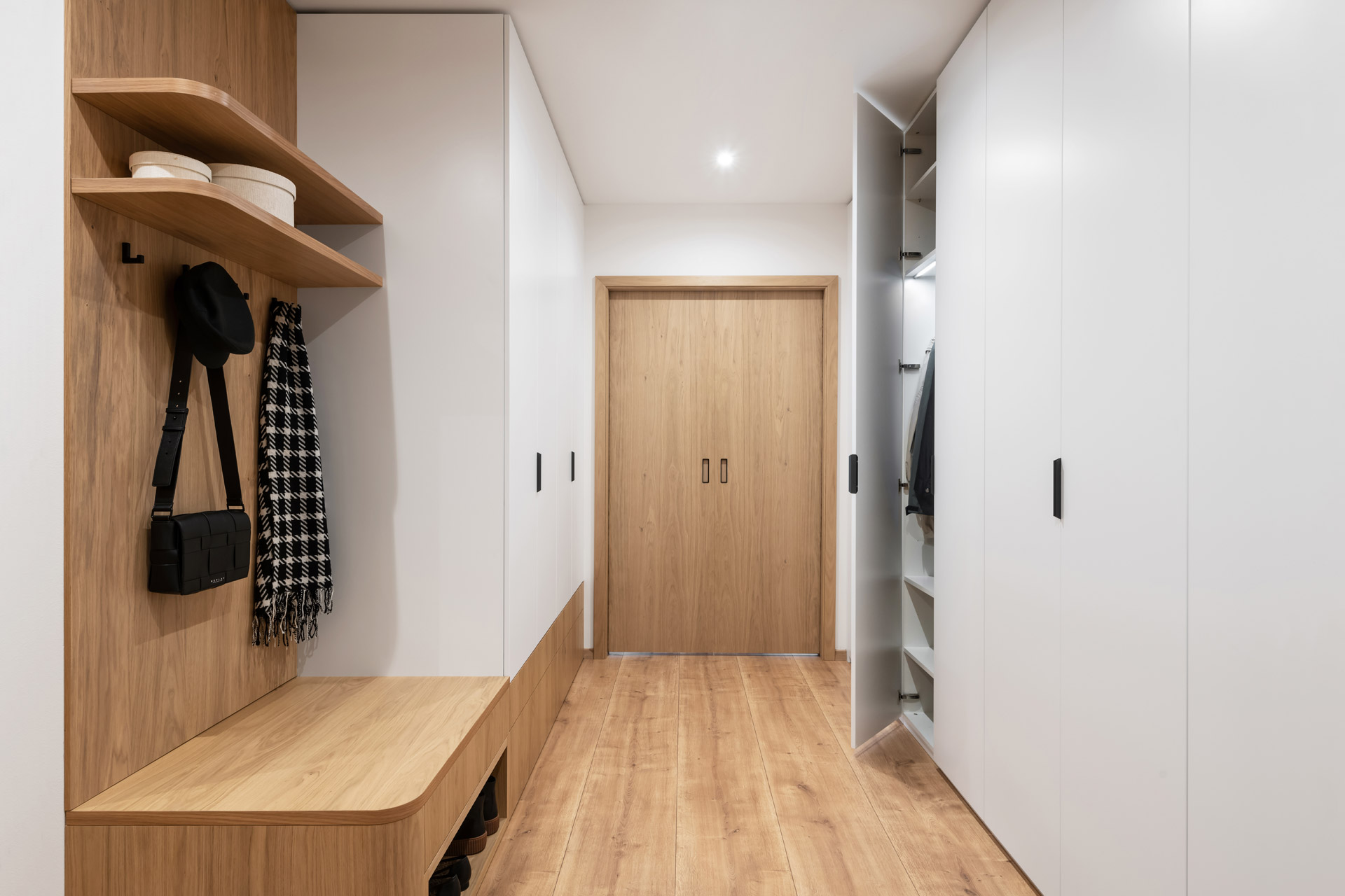 Hanák Furniture Realization of wardrobe and dressing room