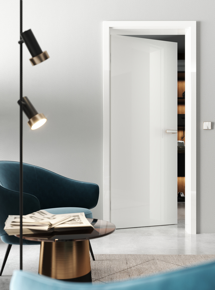 Hanák furniture interior door MILLENIUM-LITE White door