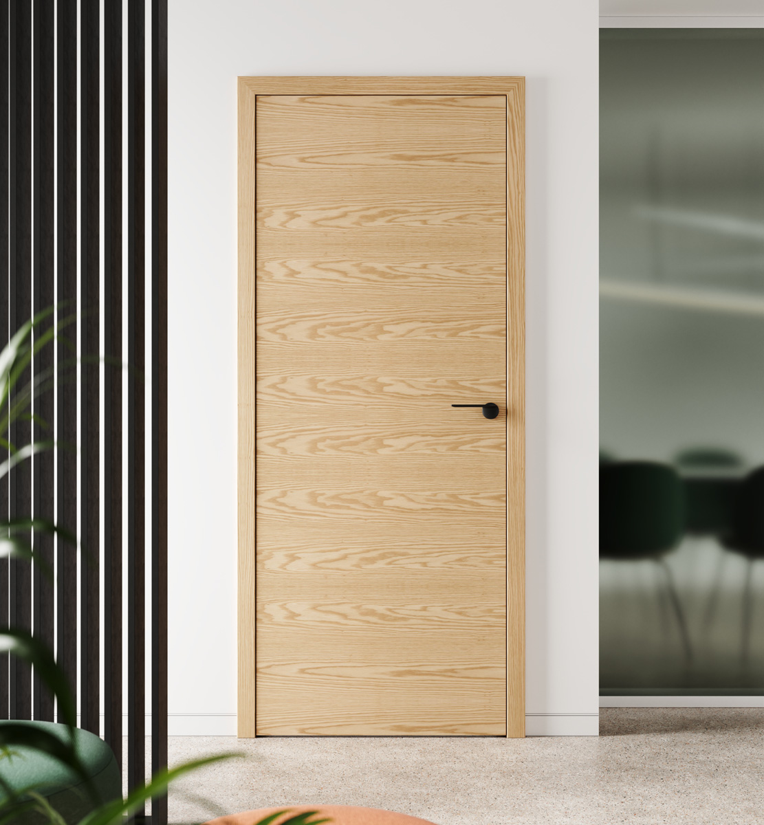 Hanák furniture interior doors SPACE-LITE Solid doors Veneer