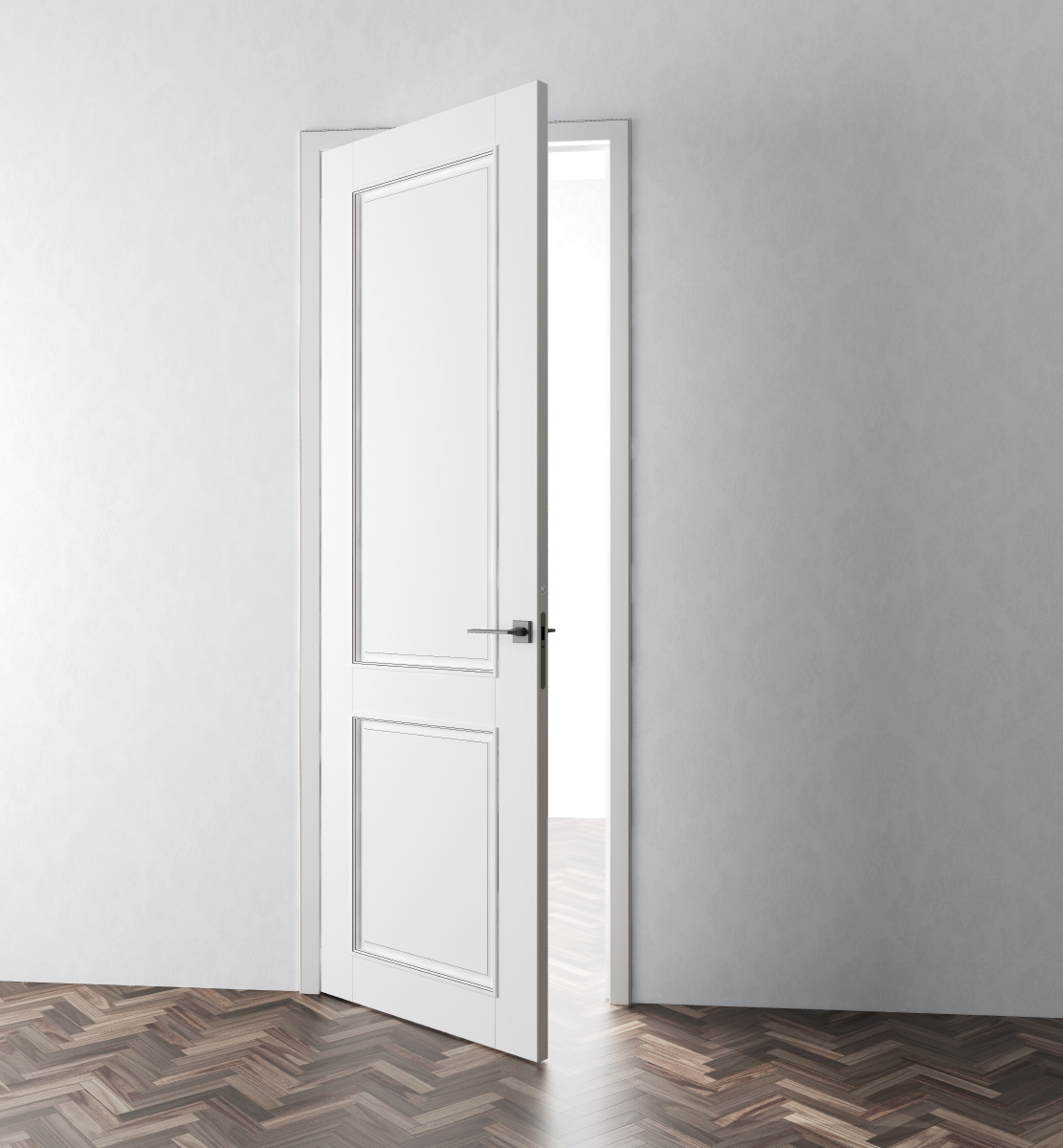 Stylish white door MILANO.