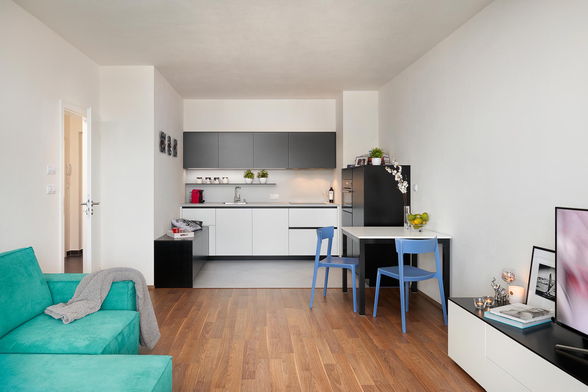 Hanák Furniture Small Apartment Interior
