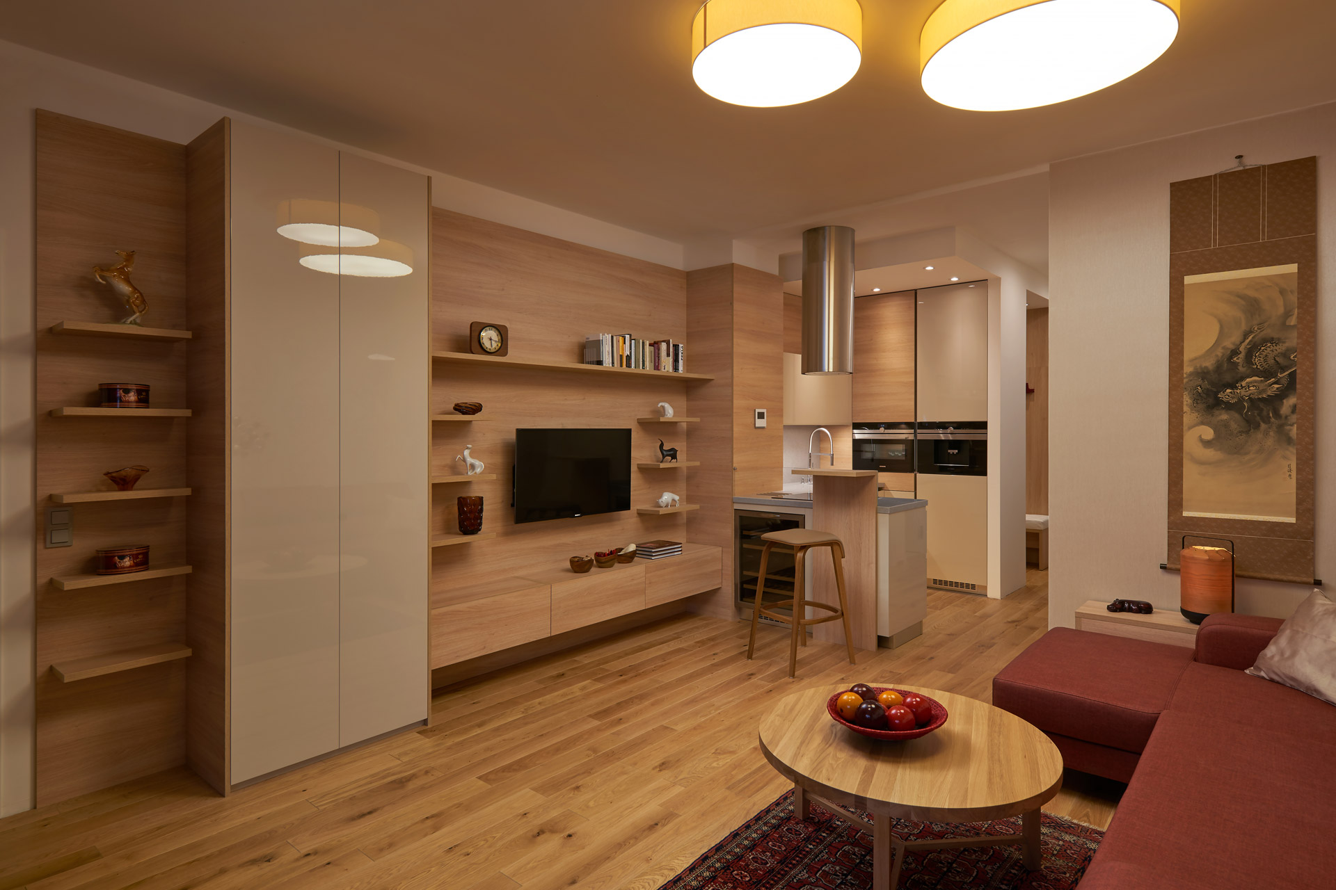 Hanák Furniture Realization of a small apartment