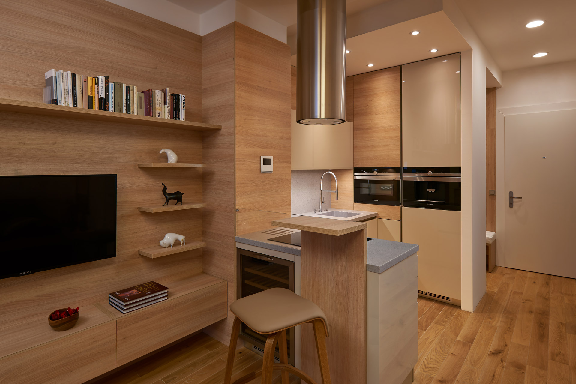 Hanák Furniture Realization of a small apartment