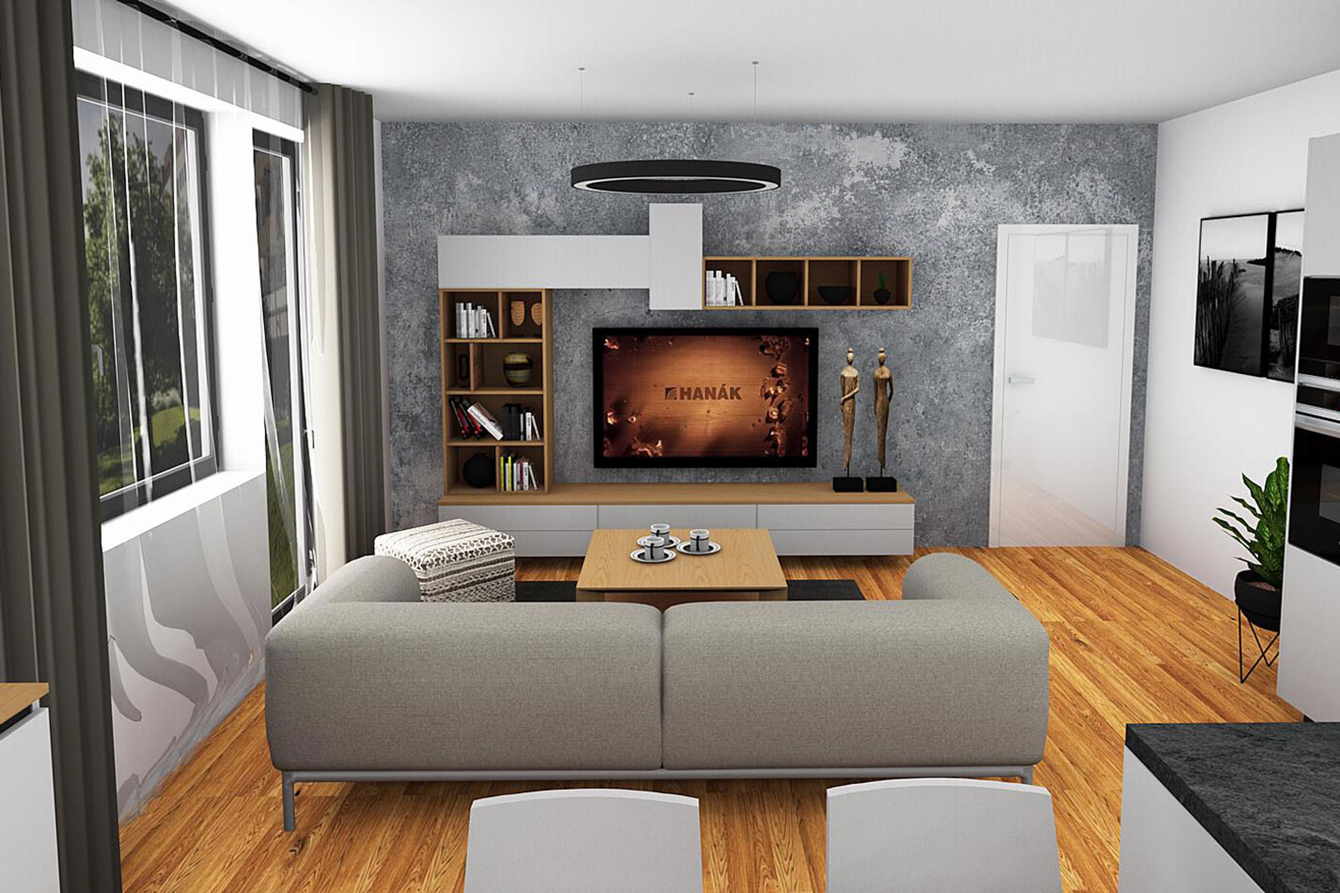 Hanák Furniture Customized interior visualization